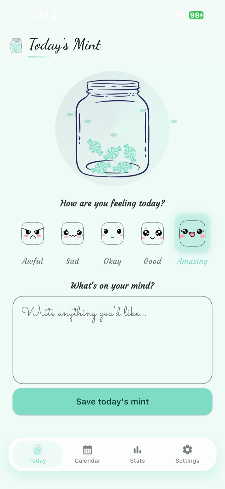 MoodMints today's mint
